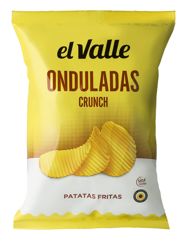 Patatas Fritas Onduladas Snacks El Valle